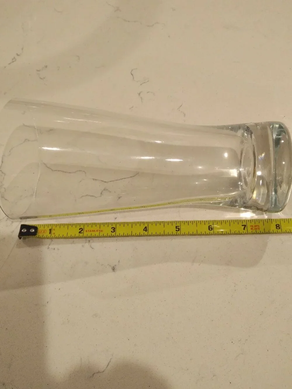 Crate & Barrel Pilsner Beer Glasses - Never Used - Set of Four